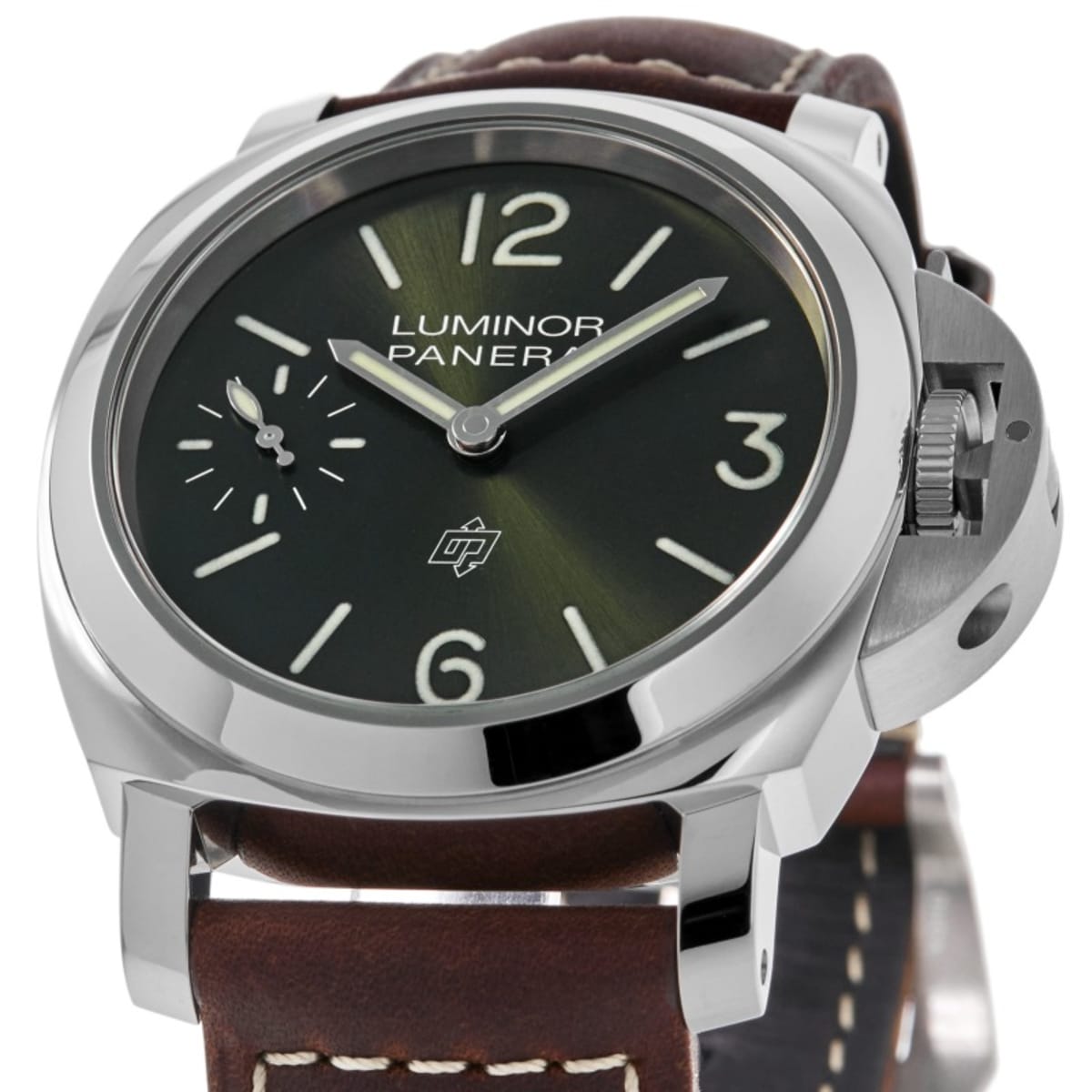 Panerai Luminor Logo Acciaio Men's Watch PAM01624 | WatchMaxx