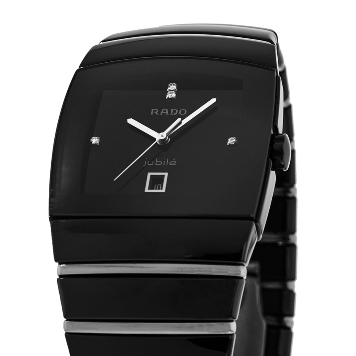 MEN'S RADO WATCH WITH BLACK CERAMIC - Howard's Jewelry Center