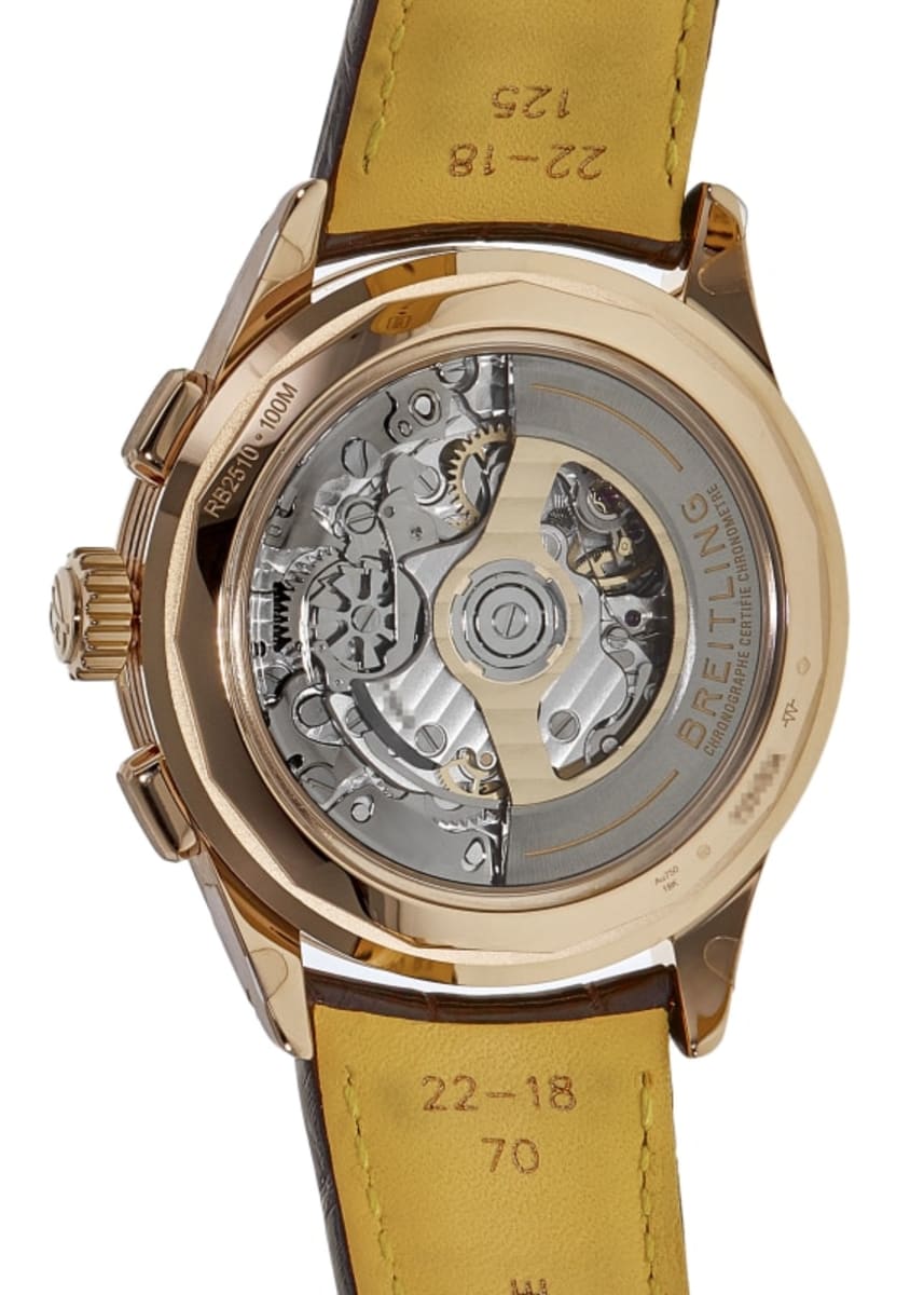 Breitling Premier B25 Datora 42 Chronograph Moon Phase Copper Dial