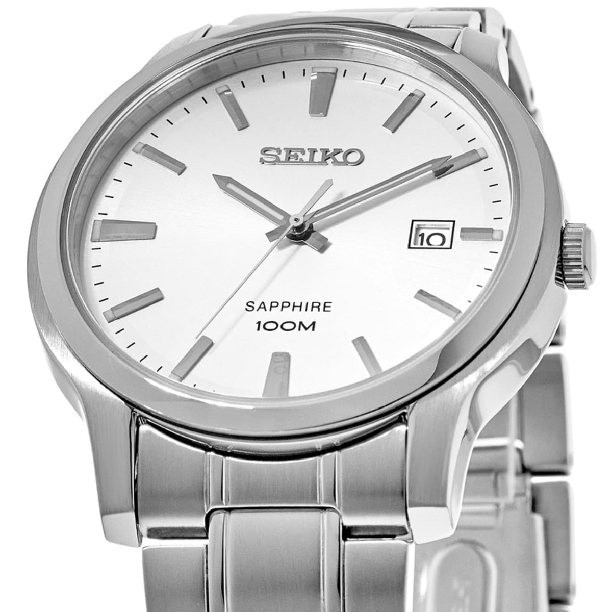 Seiko Neo Classic White Dial Steel Men's Watch SGEH39P1