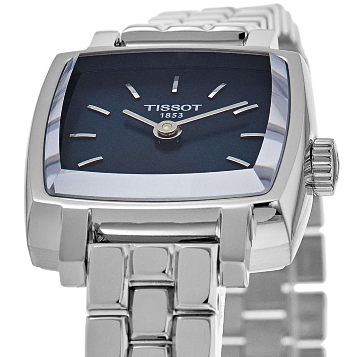 Tissot Lovely Blue Dial Steel Women's Watch T058.109.11.041.01