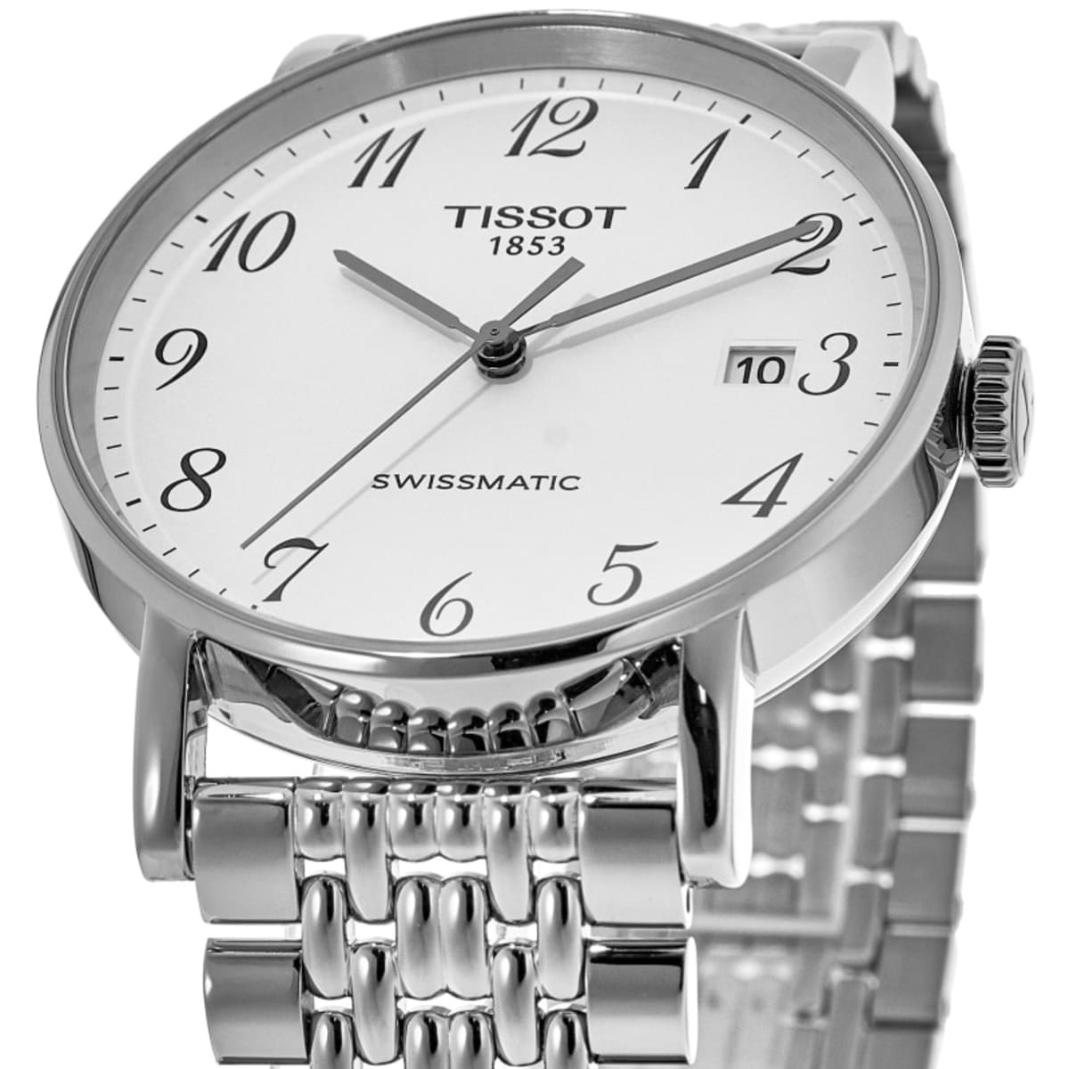 Tissot Everytime Swissmatic White Dial Steel Men s Watch T109.407.11.032.00