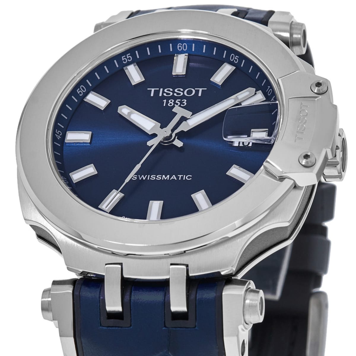 Tissot T Sport T Race Blue Dial Blue Rubber Strap Men S Watch T115 407 17 041 00