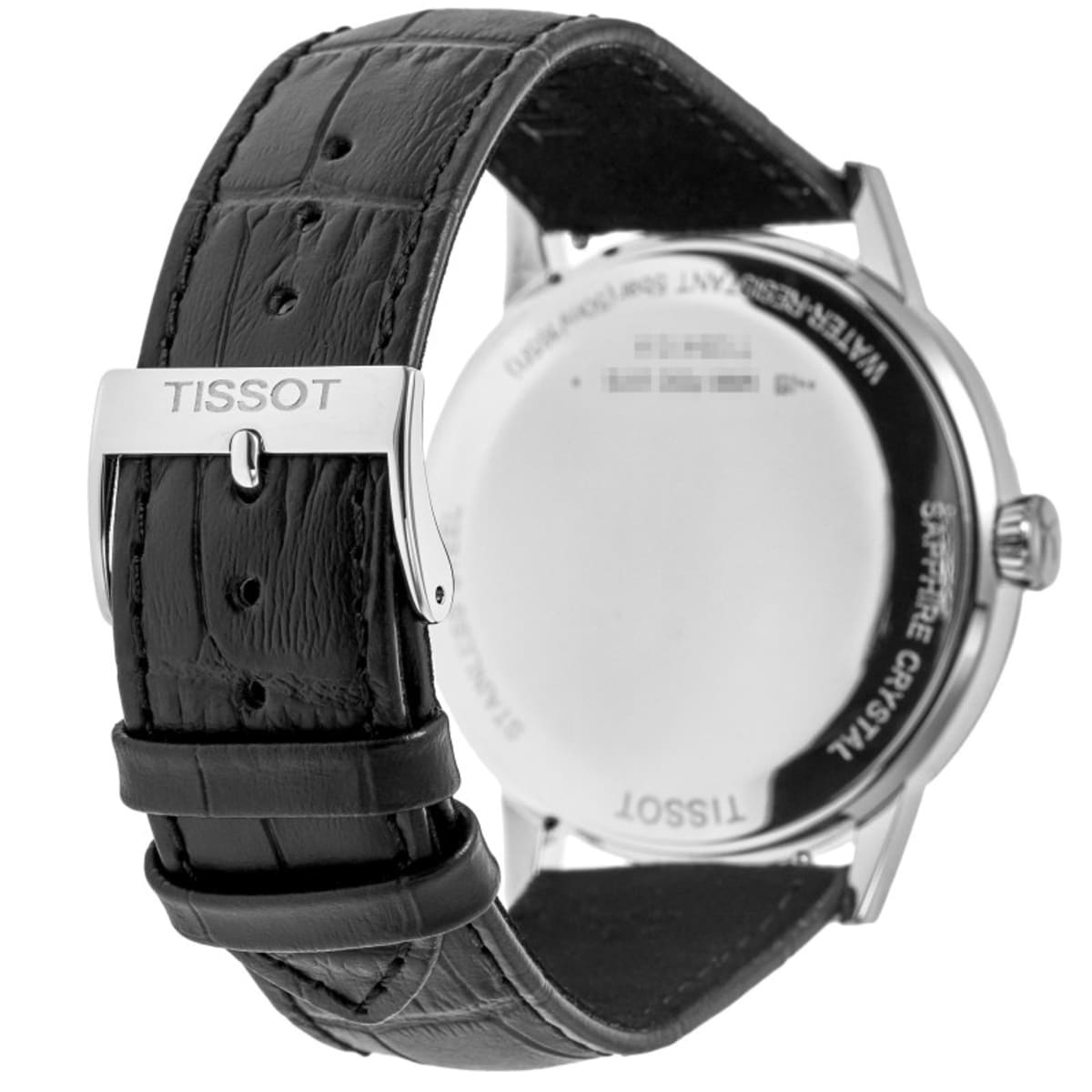 Tissot Classic Dream Black Dial Leather Strap Men's Watch T129