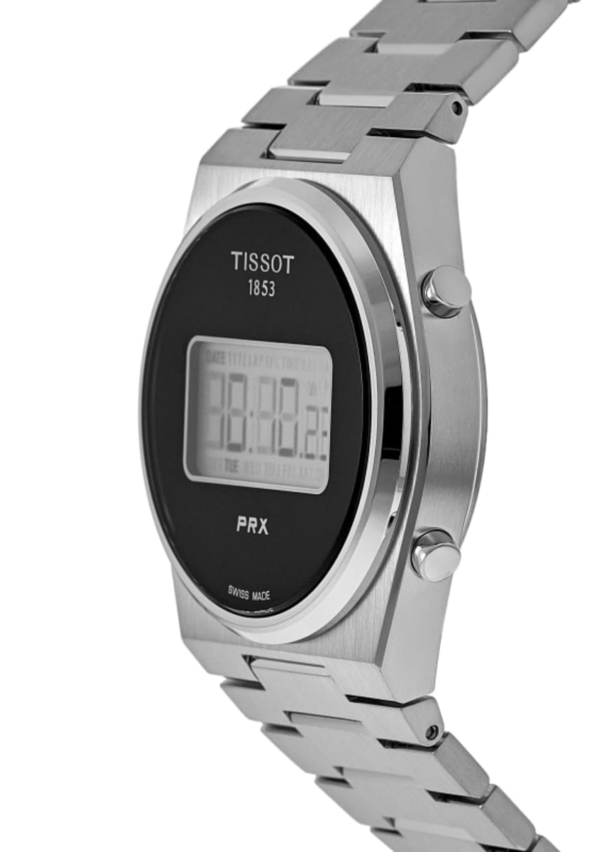極美品！TISSOT PRX T1372631105000 35mm ブラック Tissot PRX Digital 35mm, T1372631105000 Watch