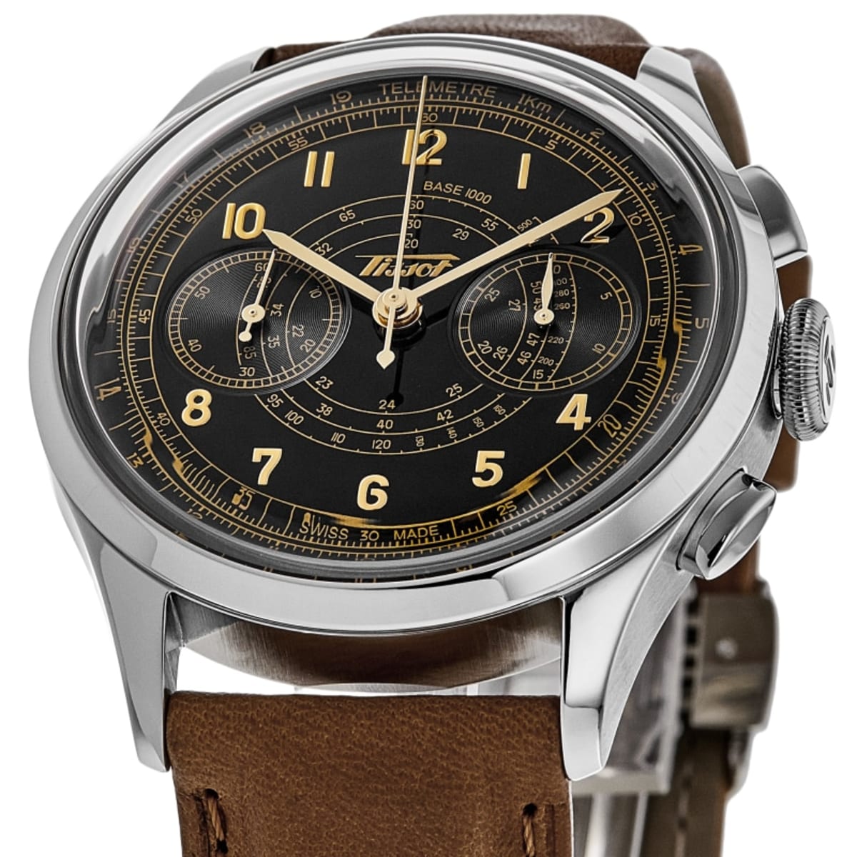 Tissot Telemeter 1938 Men's Watch T142.462.16.052.00 | WatchMaxx