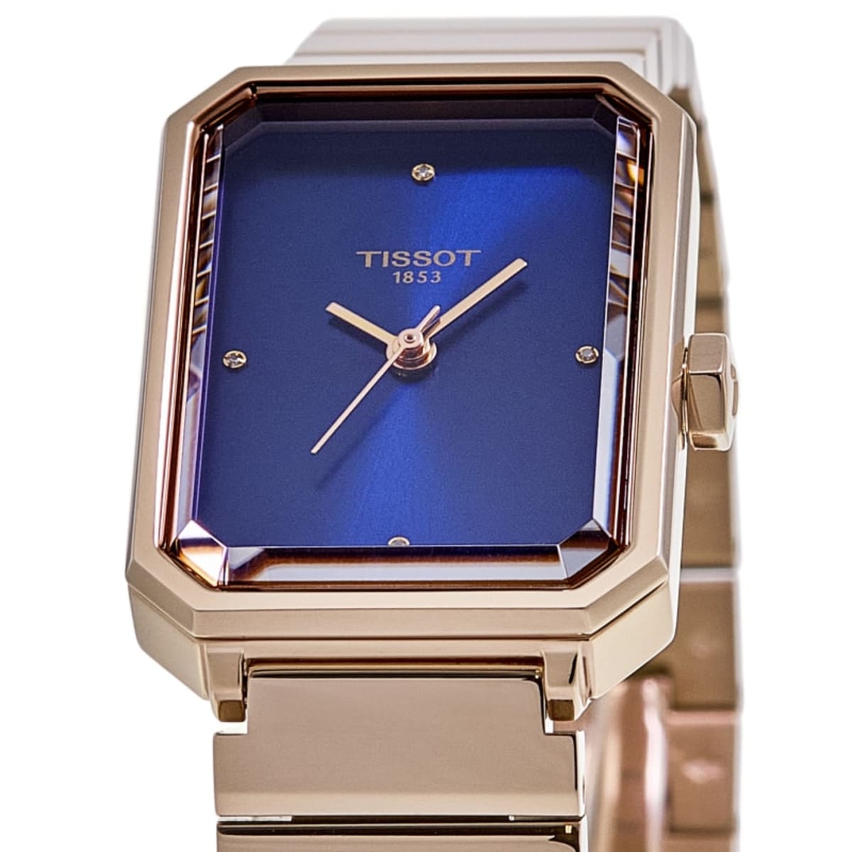 【高光沢】サマディークォーツ 70×40×30mm Tissot SRV 30mm Women's Watch T160.110.33.046.00 | WatchMaxx