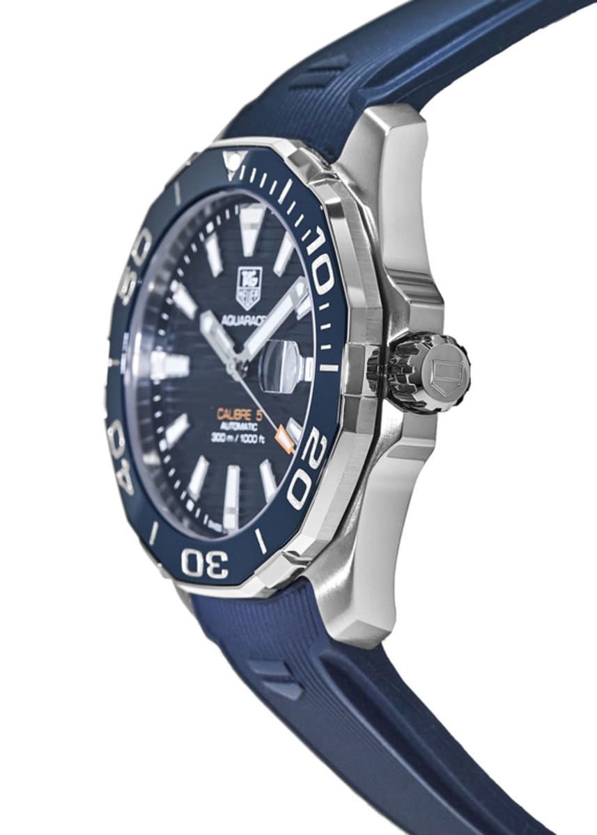 tag aquaracer calibre 5 blue