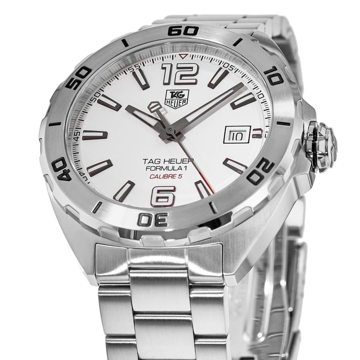 Tag Heuer Formula 1 Automatic White Dial Men's Watch WAZ2114.BA0875