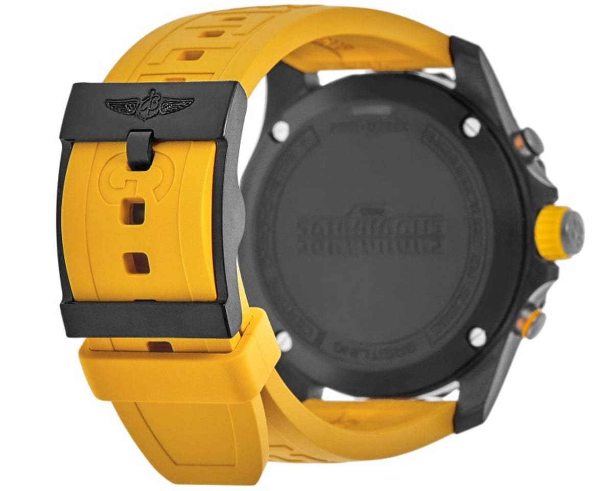 Breitling Endurance Pro 44 Chronograph Black Dial Rubber Strap