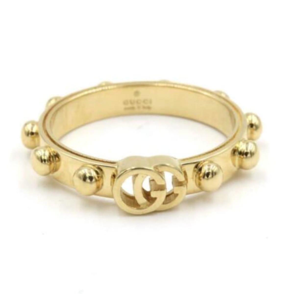 Gucci Running G 18K Yellow Gold Size 6.5 Women's Ring Gucci Running G 18K Yellow Gold Size 6.5 Women's Ring
