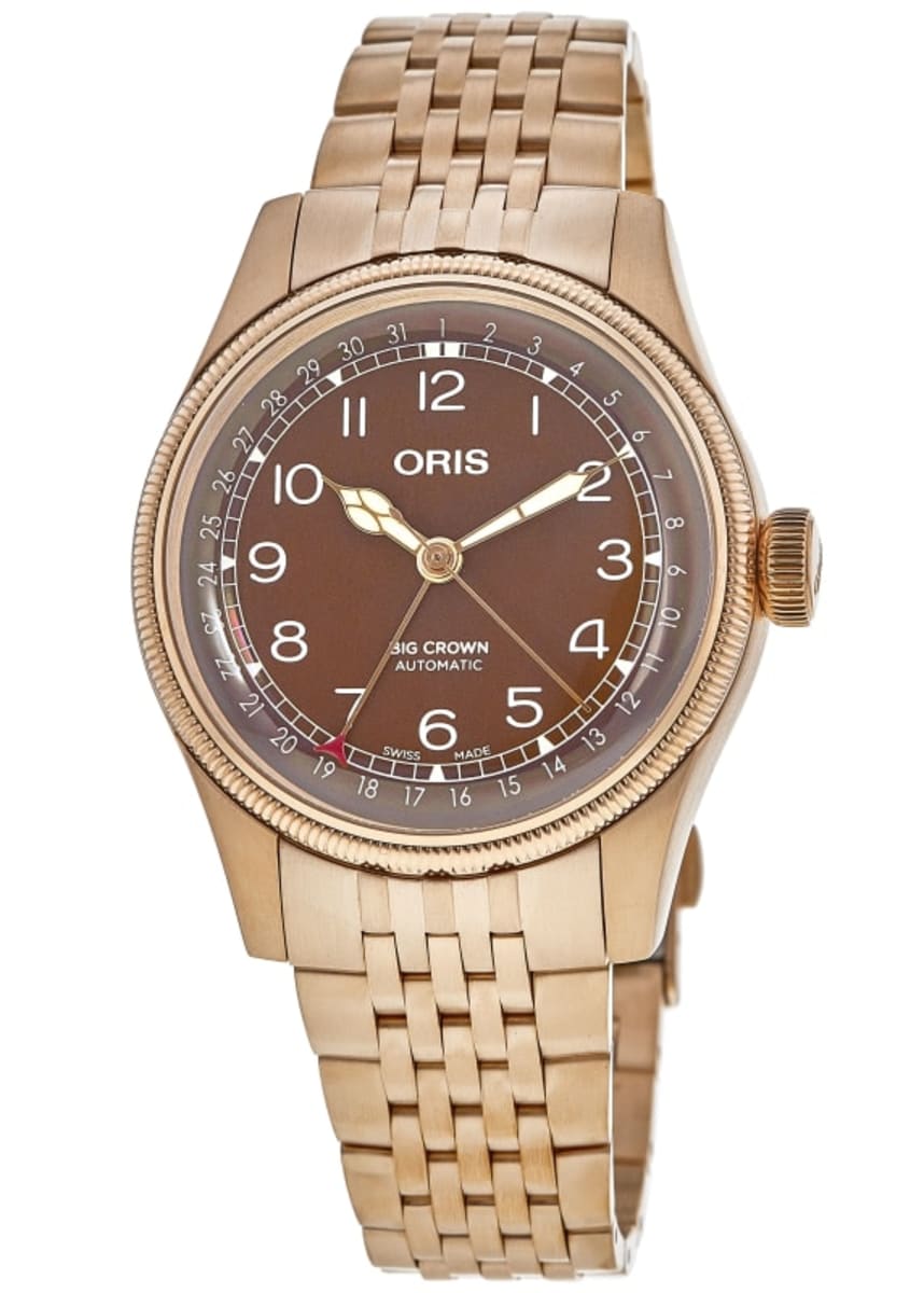 Oris Big Crown Pointer Date Brown Dial Men's Watch 01 754 7741