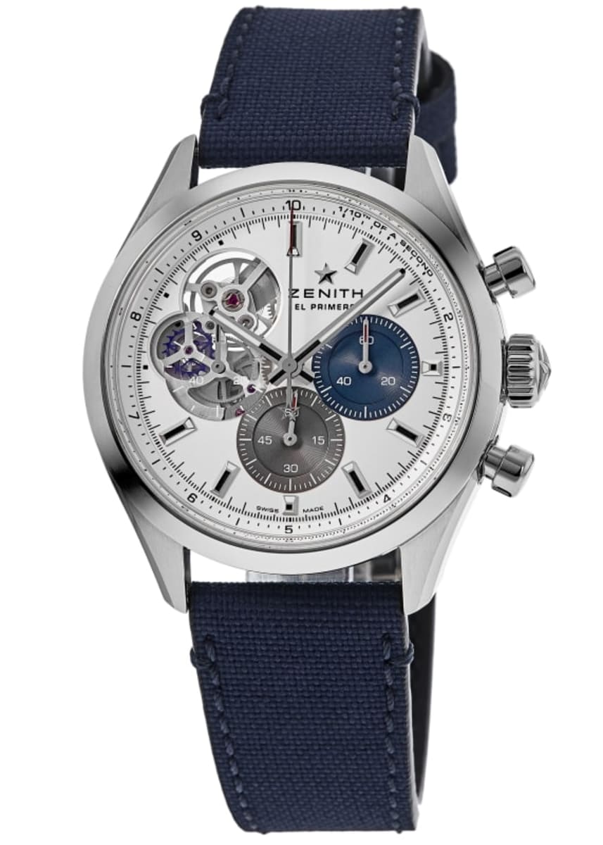 Zenith Chronomaster Open Silver Dial Automatic Men's Watch 03.3300.3604 ...