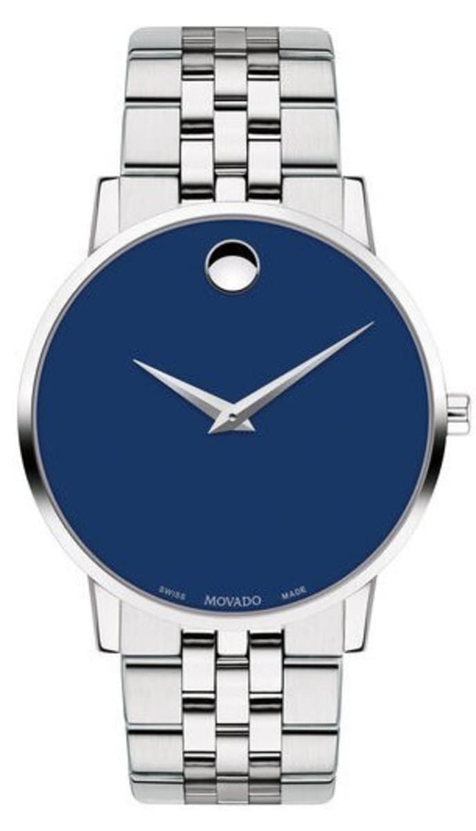 MOVADO HISTORY モバード 本 Movado Museum Classic Men's Watch 0607212 | WatchMaxx