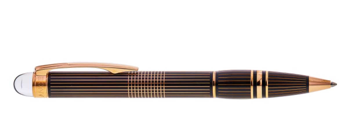 MONT BLANC スターウォーカー　ボールペン　ローズゴールド モンブラン・ボールペン スターウォーカーレジンローズゴールド