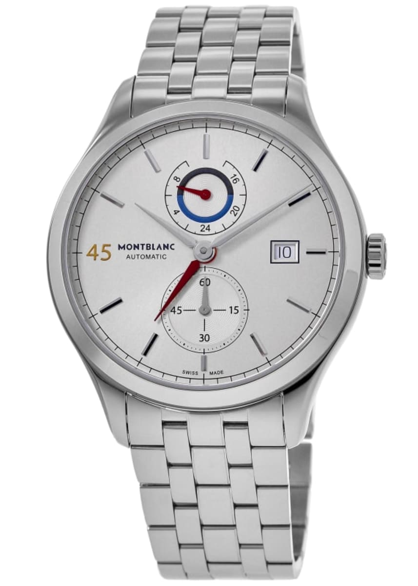 MONT BLANC AUTOMATIC 腕時計 Montblanc Heritage GMT Automatic Men's Watch 114173 | WatchMaxx