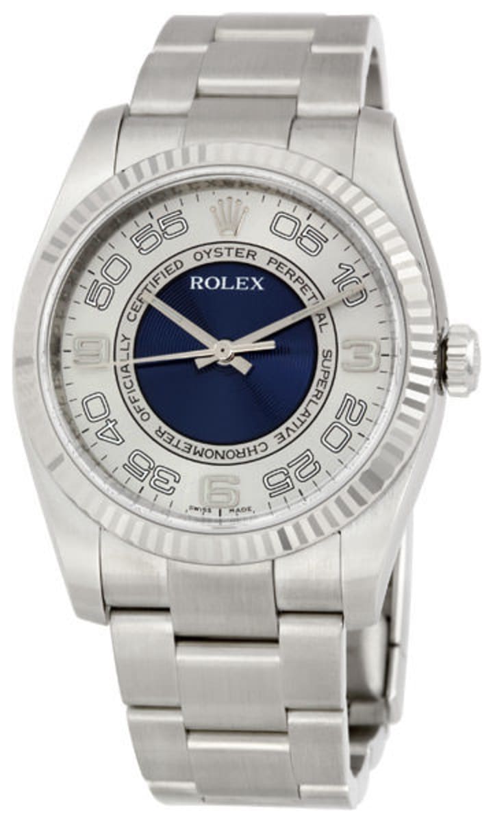 Rolex Oyster Perpetual No-Date Men's Watch 116034-SIANO