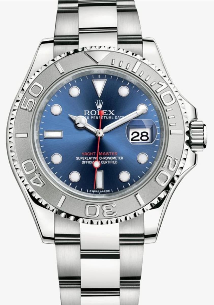 Rolex Yacht-Master 116622 Men's 40mm Platinum Stainless Steel