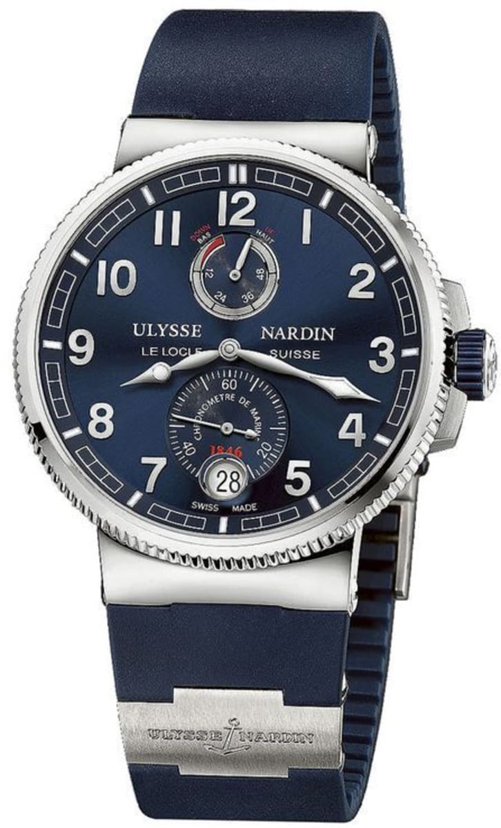 Ulysse Nardin Marine Chronometer Manufacture 43mm Men's Watch 1183