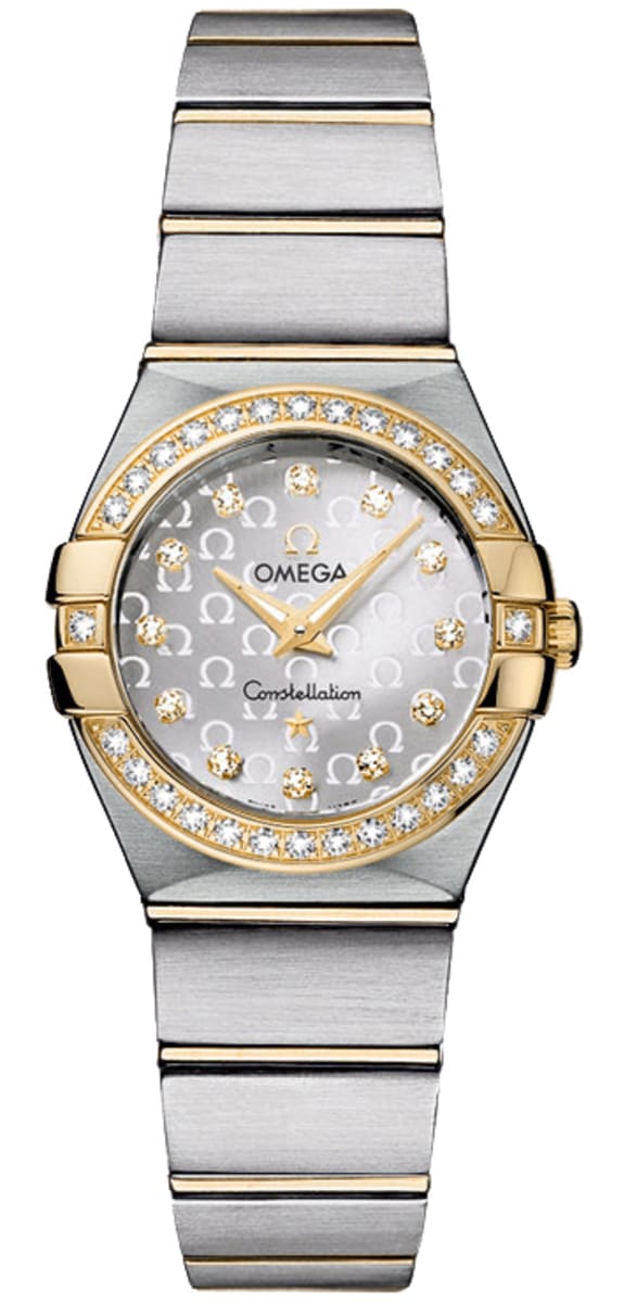Omega Constellation Brushed Quartz 24mm Women S Watch 123 25 24 60 52 002 Watchmaxx Com