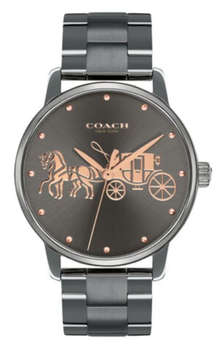 Coach Perry Silver Dial Silver Mesh Bracelet Watch for Women - 14503341