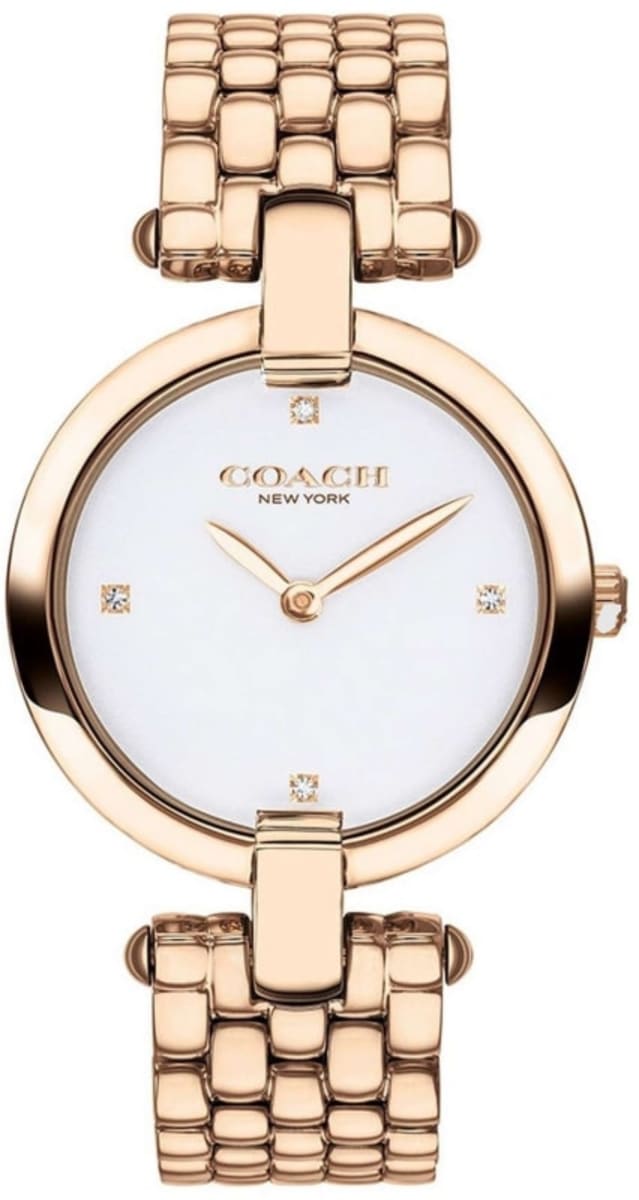 Coach Chrystie White Dial Steel Women's Watch 14503321 | WatchMaxx.com