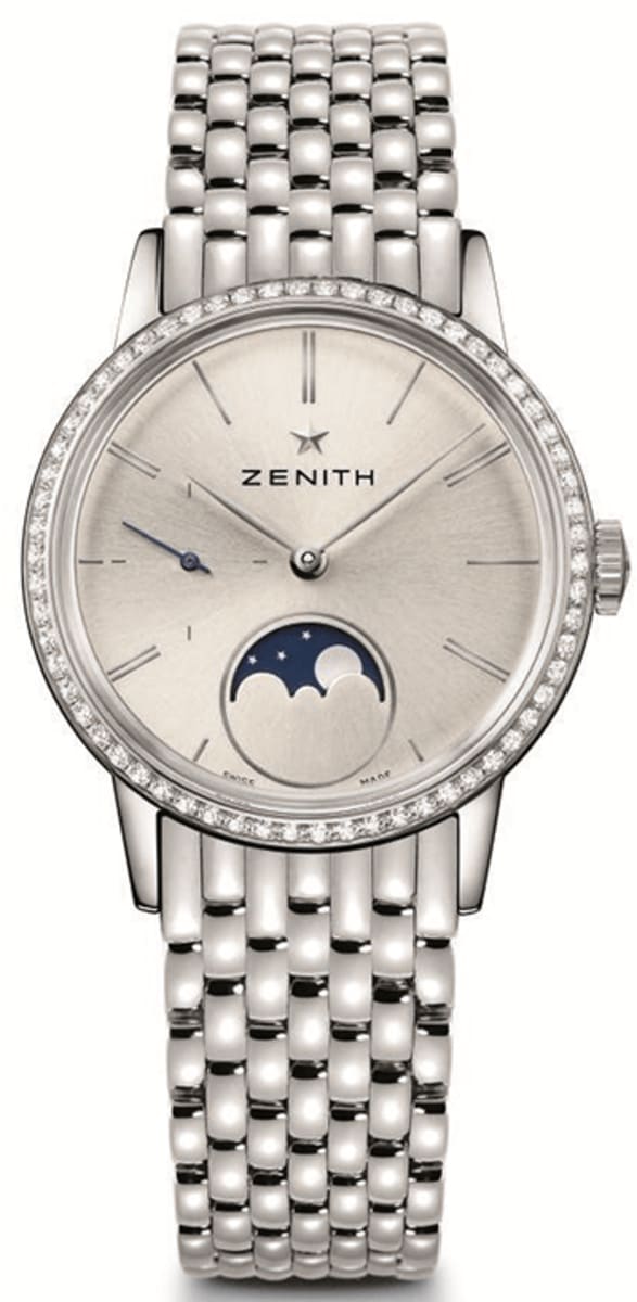 Zenith Elite Ultra Thin Lady Moonphase Ladies Watch - 33mm  16.2330.692/01.c714 -, Timepiece Trader
