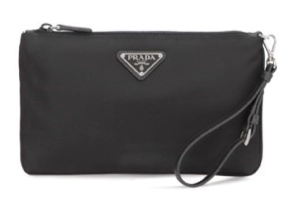 Prada Black Nylon Women's Clutches 1NH545 2BQP F0002