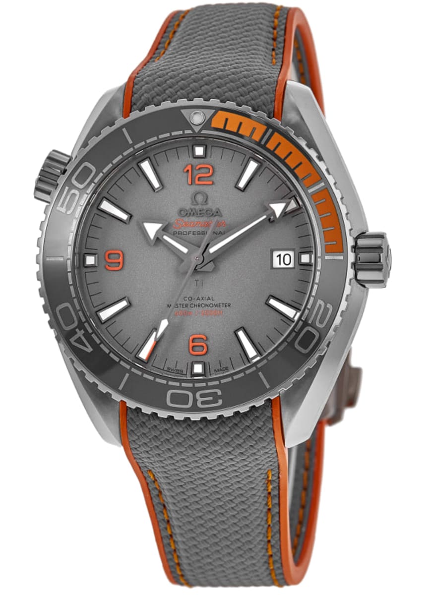 Omega Seamaster Planet Ocean 600M 43.5mm Titanium Case Grey Rubber 