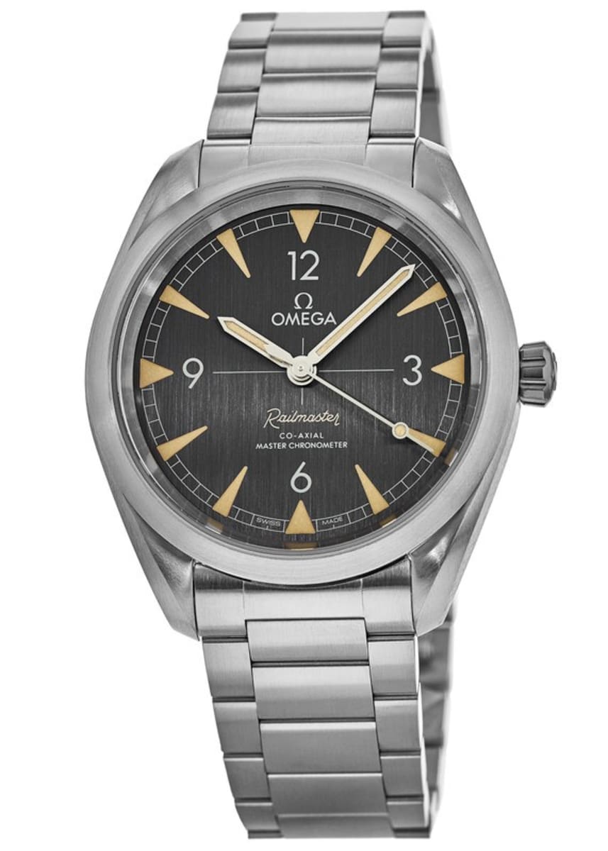 Railmaster Seamaster Steel Chronometer Watch 220.10.40.20.01.001