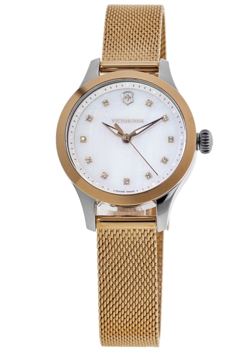 洋楽 SWISS Victorinox Swiss Army Alliance XS Quartz Women's Watch 241879