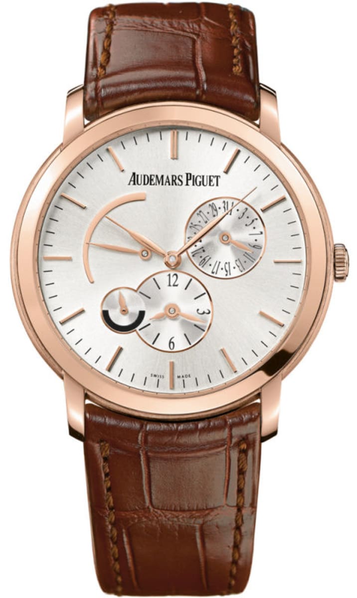 Audemars Piguet Jules Audemars Dual Time Men's Watch 26380OR.OO.D088CR.01