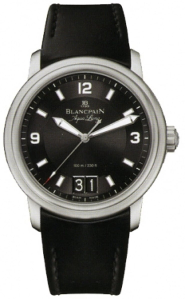 Blancpain Leman Automatic Men's Watch 2850B-1130A-64B | WatchMaxx.com