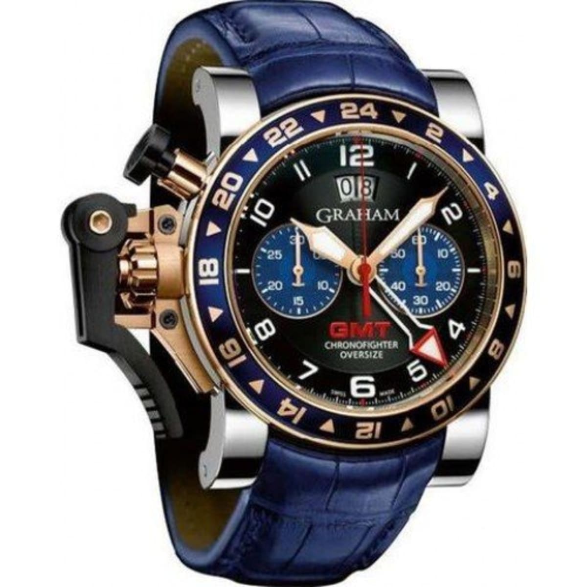 Graham Chronofighter Oversize GMT Men's Watch