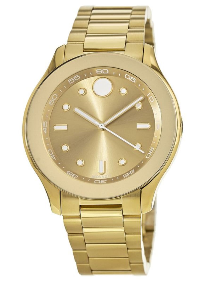 Gold Movado watch 38mm MOVADO Bold Evolution 38MM QTZ CHRONO Gold Dial Women main image 3