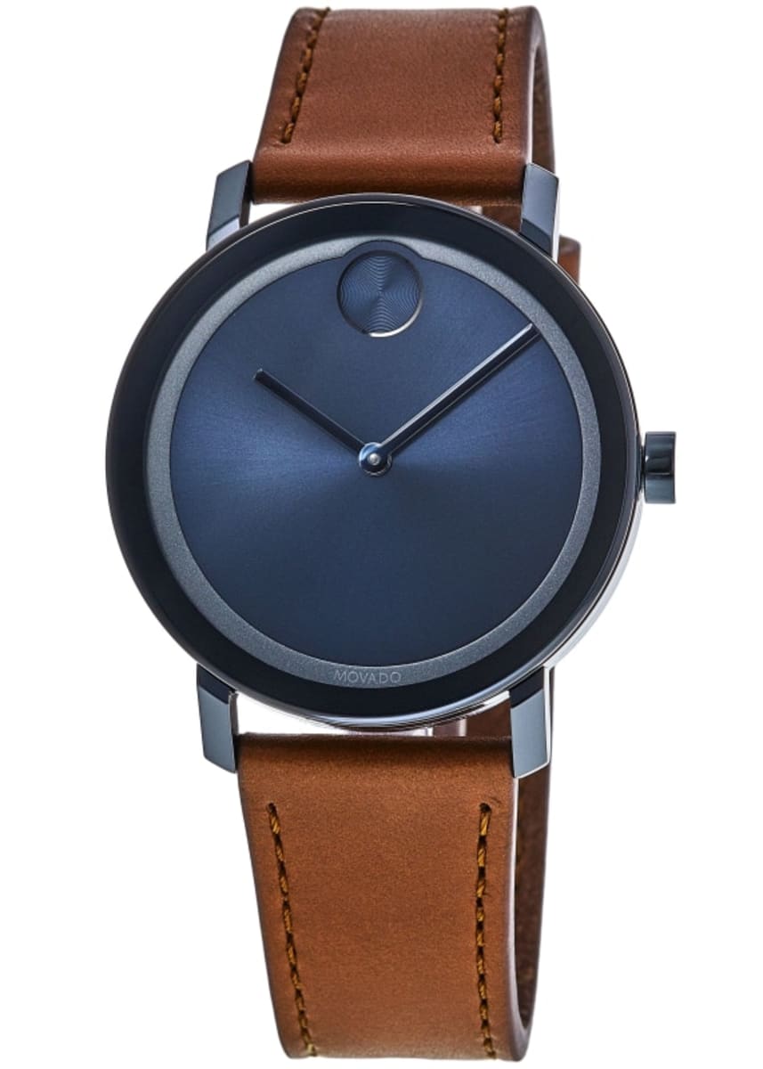 Movado Bold Thin Movado Mens Watches Blue Dial Movado Bold Blue