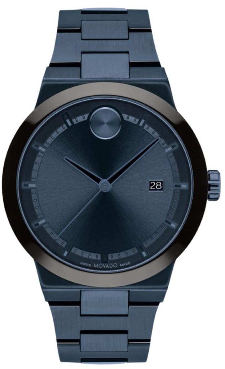 Movado Bold Fusion Blue Dial Blue Steel Men's Watch 3600852