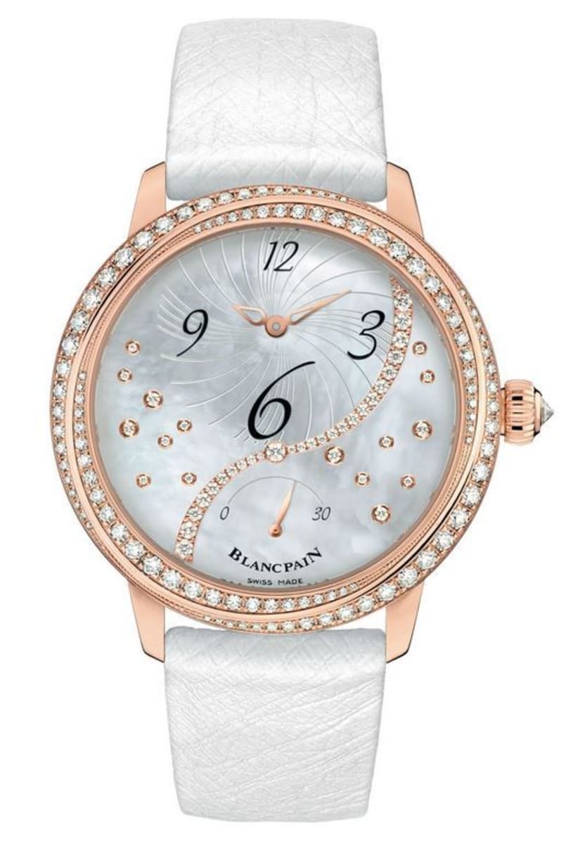 Blancpain Ladies' Collection Off Center Hour Retrograde Seconds Women's ...