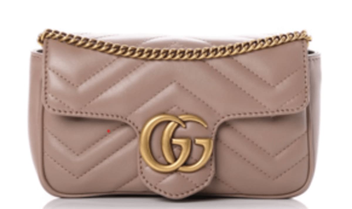 Gucci GG Marmont Mini Leather Shoulder Bag