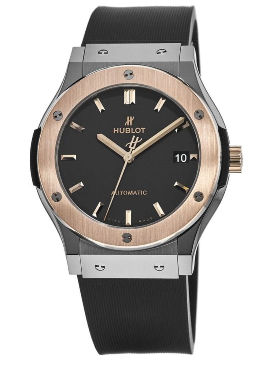  Hublot Classic Fusion 18kt Rose Gold Automatic Black