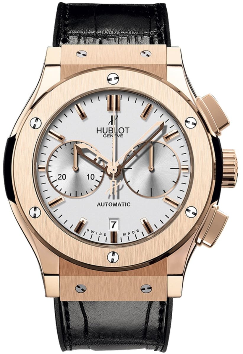  Hublot Classic Fusion 18kt Rose Gold White Dial