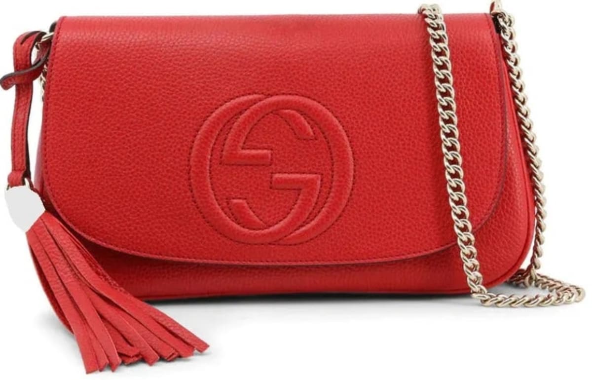 Shop GUCCI Soho Unisex Tassel Leather Long Wallet Logo Long