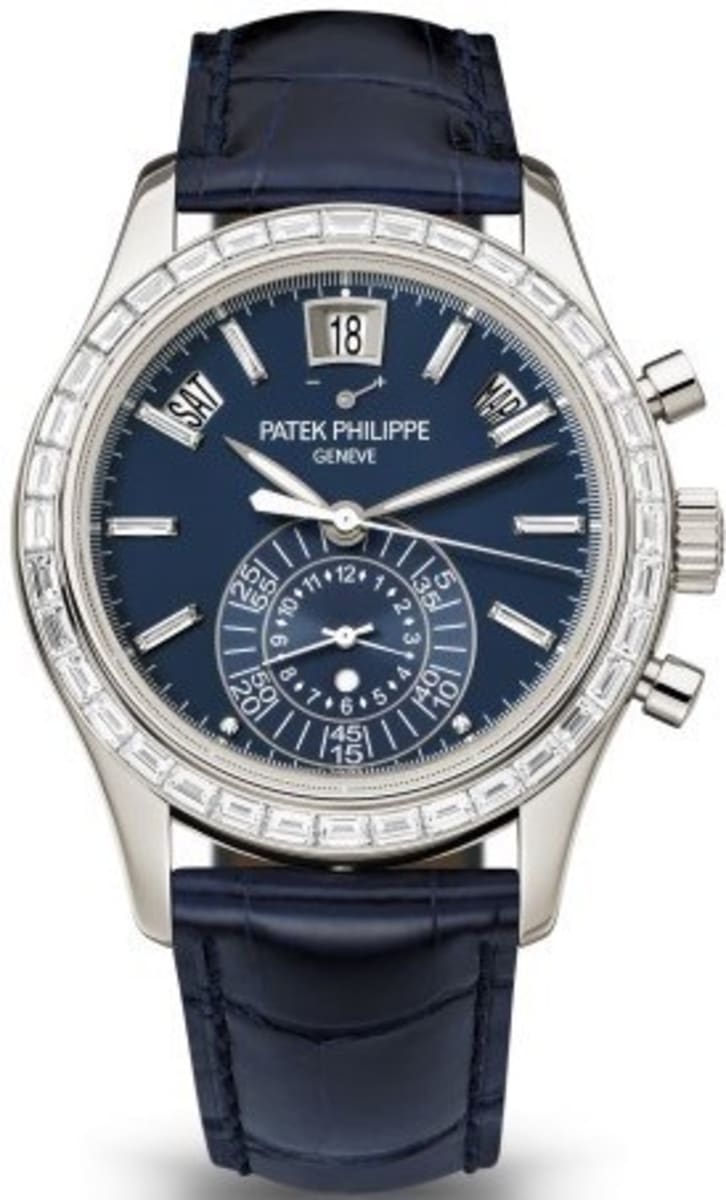 Patek Philippe Annual Calendar Chronograph Blue Dial 5961P-001