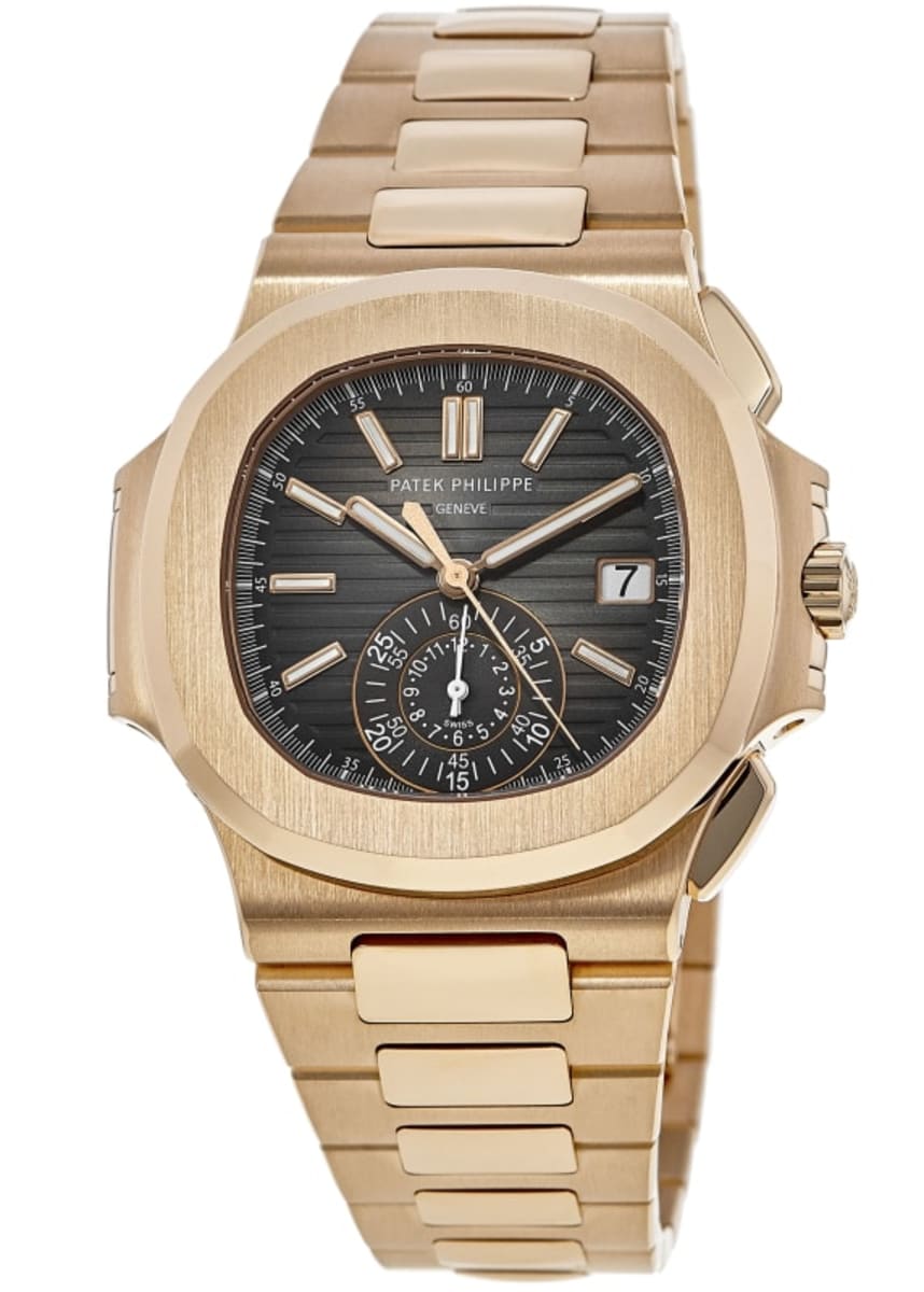 Patek Philippe Nautilus Chronograph Rose Gold Watch 5980/1R