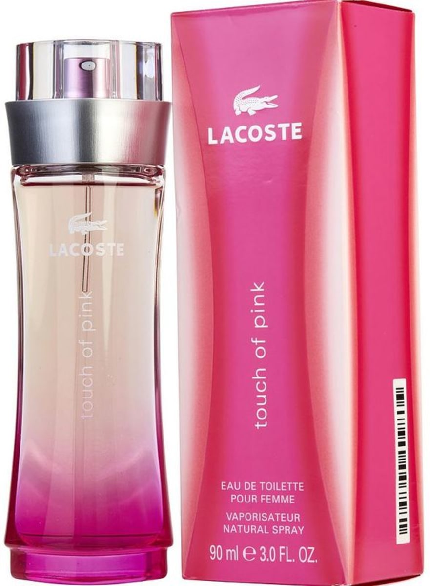 perfume lacoste pink of touch
