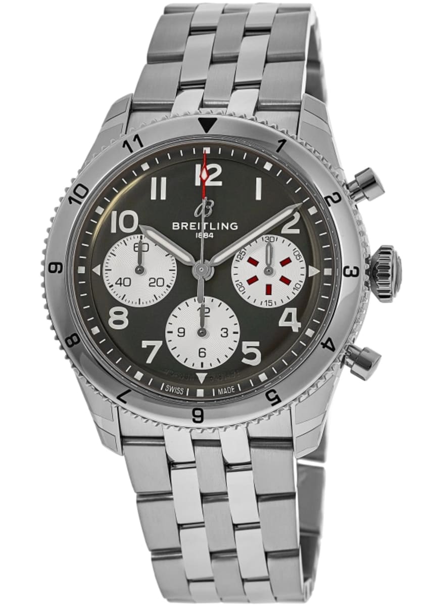 Classic AVI Curtiss Warhawk Automatic Chronograph 42 mm Stainless