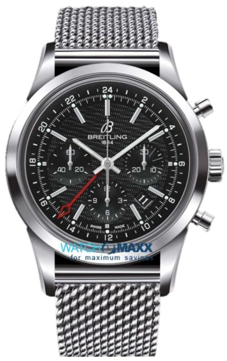 Breitling Transocean Chronograph GMT Watch