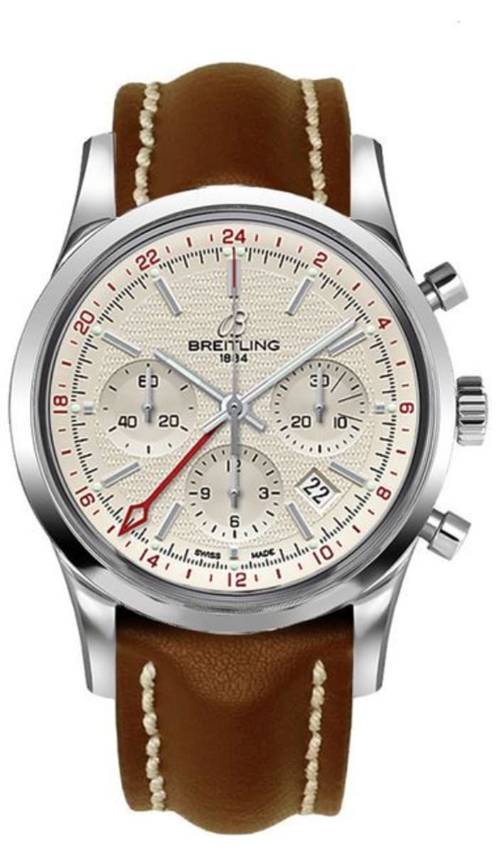Breitling Transocean Chronograph GMT Watch