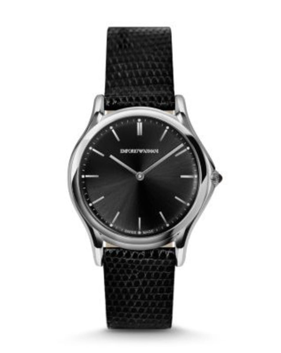 Movado Bold Black Steel Crystal Women's Watch 3600576