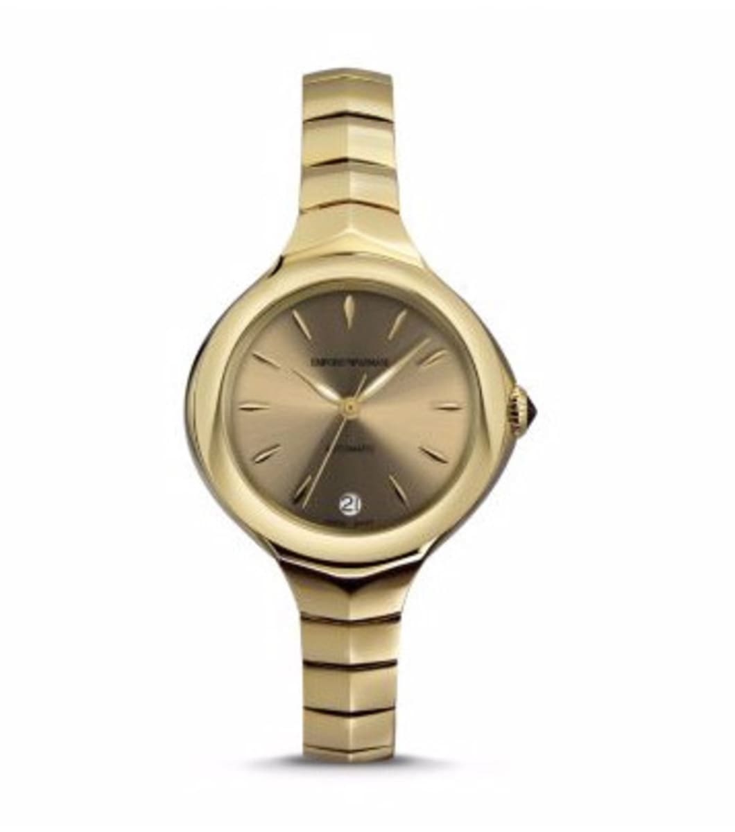Emporio Armani Gold Plated Armani Watch Emporio Armani Mens